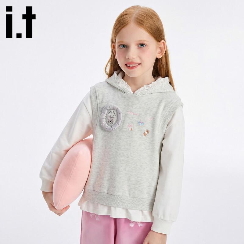Izzue Kids Cartoon Hooded Pullover Sweatshirt 120/60