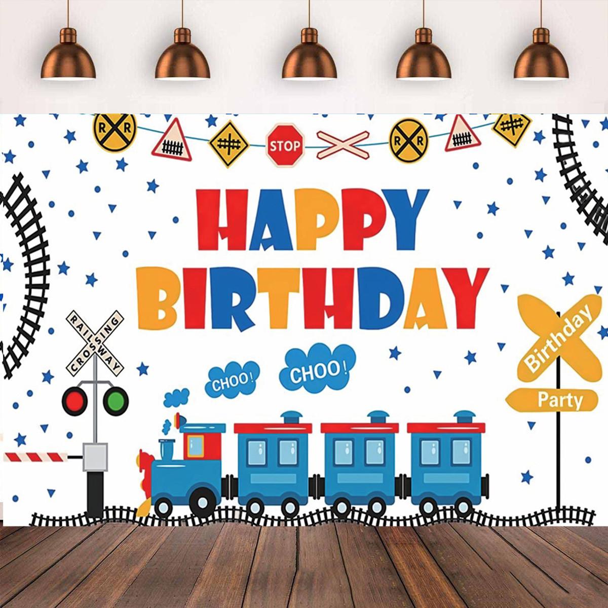 Happy Birthday Background Cloth Hanging Cloth Happy  Birthday Party Decoration Background Wall Decor cm