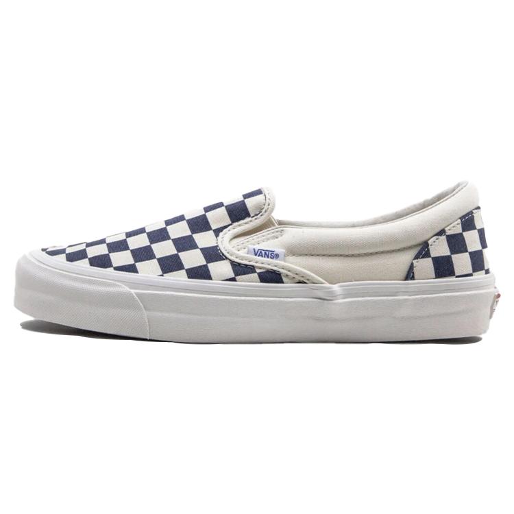 Vans Og Classic Slip On Lx 'Navy Checkerboard' VN0A32QNP4I