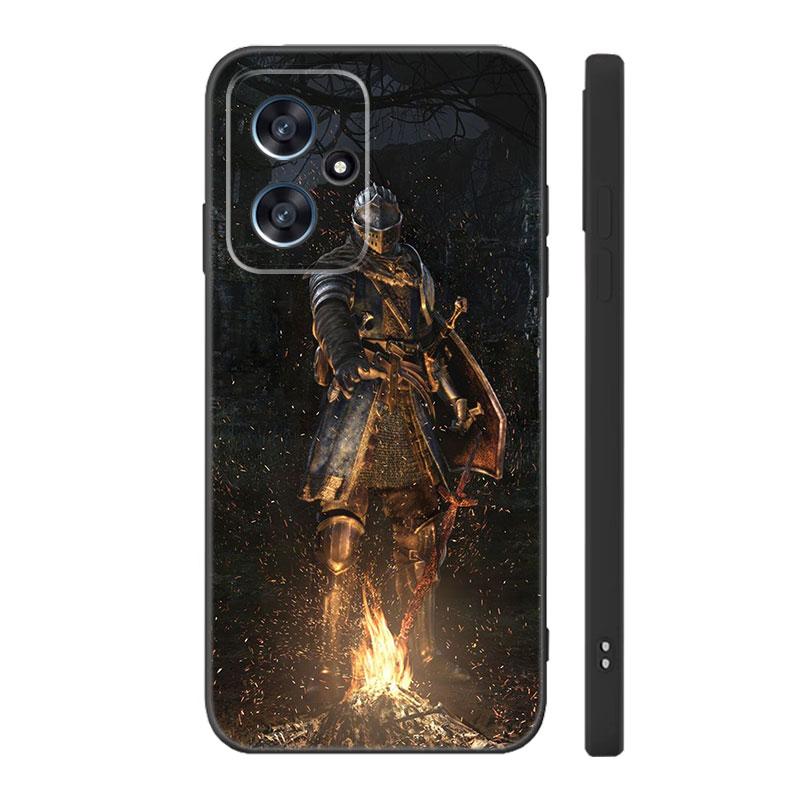 Game Dark Souls Black Silicone Phone Case For Xiaomi POCO X3 X4 NFC F3 F4 GT F5 M3 M4 M6 X5 X6 Pro 5G C55 C65 M5