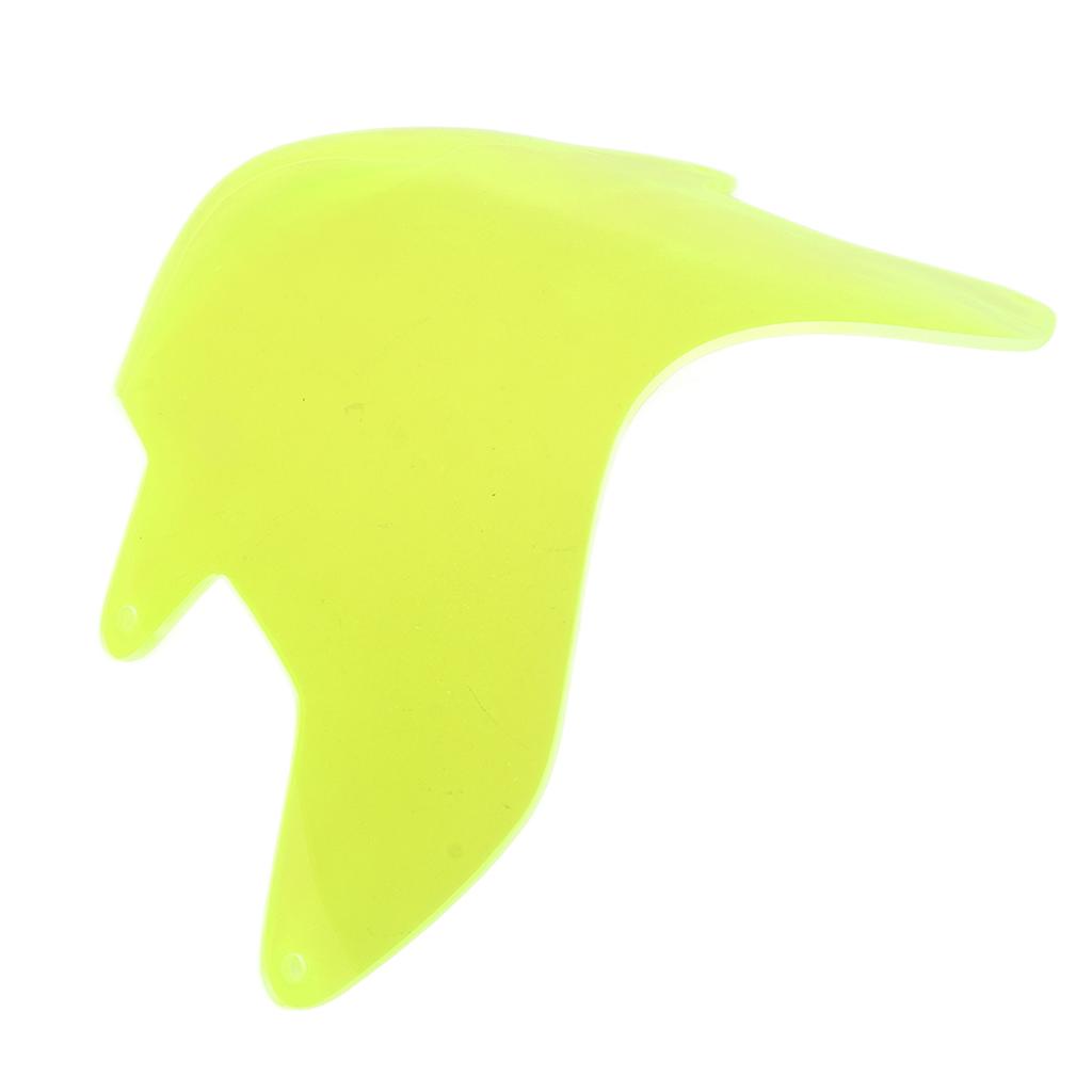Motorcycle Headlight Protector Guard Impact Resistant Smooth Surface Replacement For Tenere 700 2019‑2022 Fluorescent