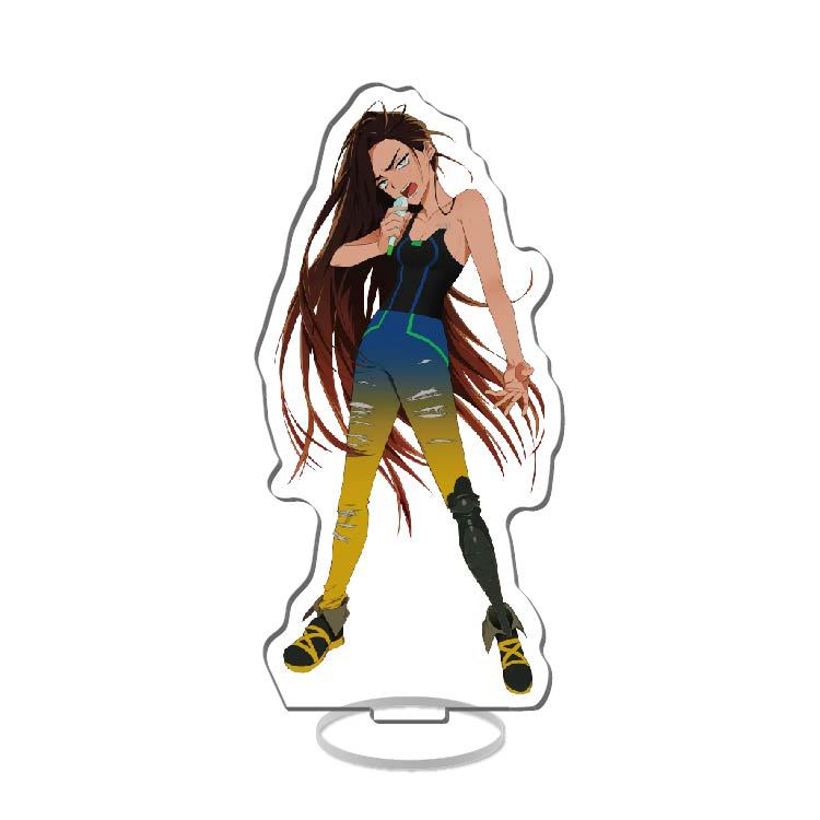 Alien Stage Anime Acryl-Ständer Modellplatte Dekoration Schreibtischfigur Display Geschenk für Freunde Spielbezogene Produkte Schmuck Souvenir
