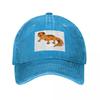 Gecko Boy Baseball Cap Mountaineering Fashionable Christmas Hat Fishing Cap Hats For Men Womens