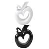 Resin Apple Statue, Decorative Figure, Modern Christmas Gift, Sculpture, Table