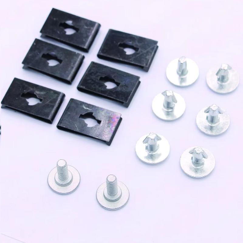 14PCS Radiator Engine Access Cover Pin Clip Screw 90674-TY2-A01 Lower Engine Cover Bolt 90105-TBA-A00 For Honda Accord CRV Civic