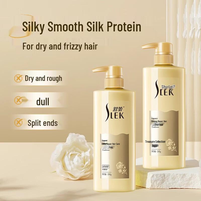 Slek Floral Radiance Repair & Smoothing Hair Conditioner 500g