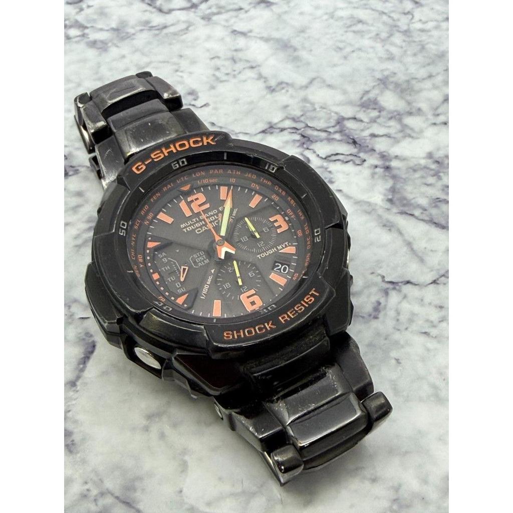Used CASIO/Casio G-SHOCK/G-Shock GW-3000B-1AJF Sky Cockpit Gravity Master Windshield Damaged