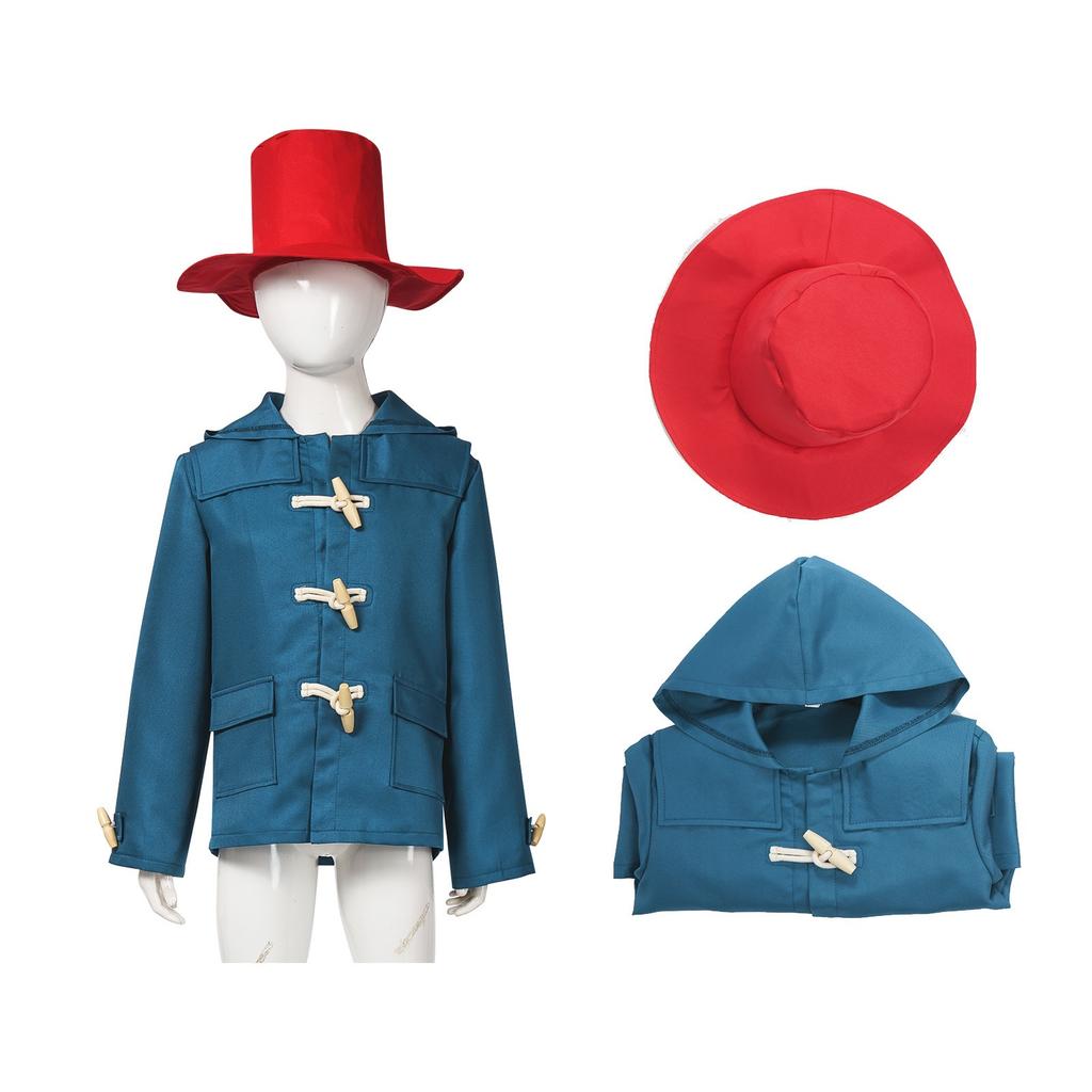 Paddington bear cos suit Paddington bear blue coat movie role performance suit C suit