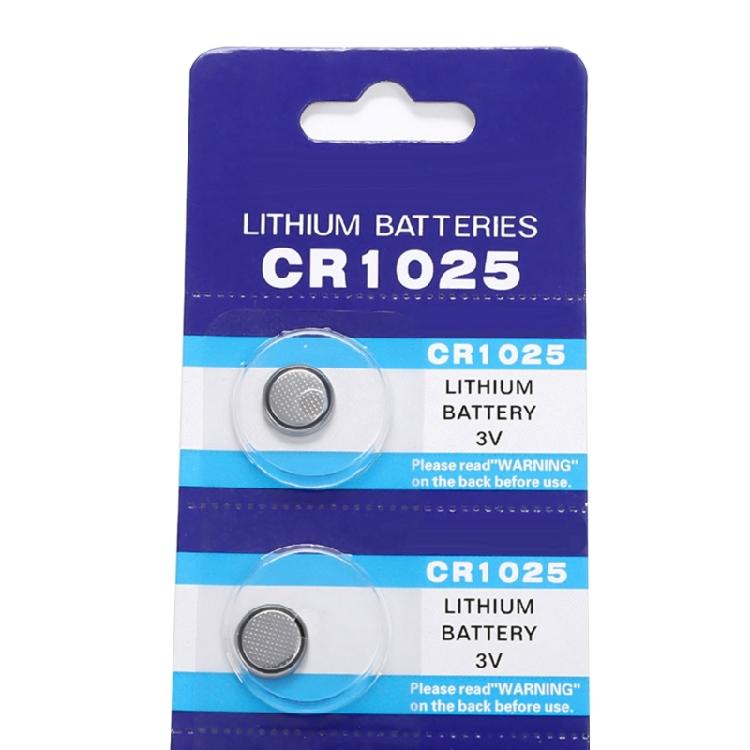5pcs CR1025 Button Cell Battery Reliable Power Solution for Electronic Devices