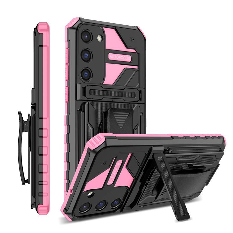 Suitable for Samsung S25 Ultra King Kong Back Clip Mobile Case Samsung Note 20 Invisible Bracket Protection Case