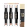 Color Makeup Double Head Concealer Stick Three-dimensional Trim Brightening Face Highlight Concealer Pen Color Trim Stick