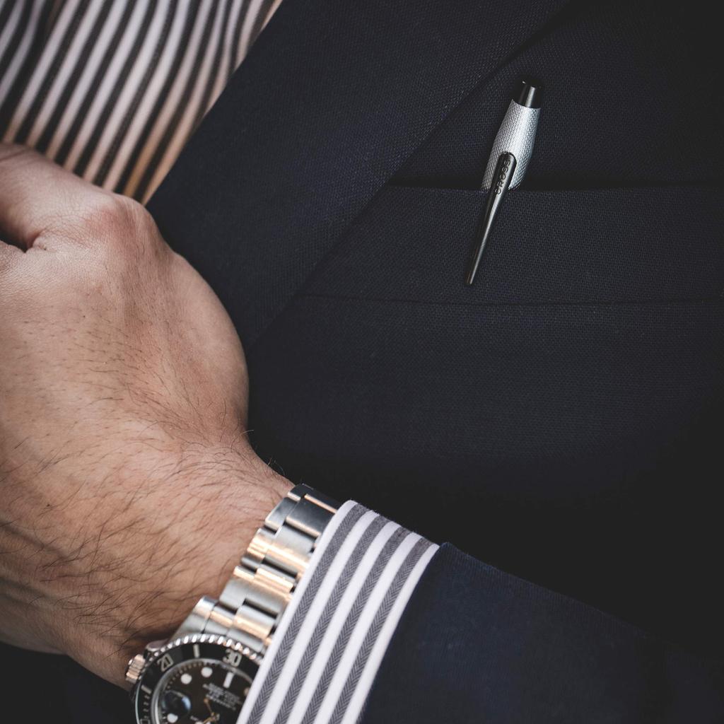 CROSS Ballpoint Pen Classic Century Brushed Chrome Genuine Imported Product Oil-Based NAT0082-124