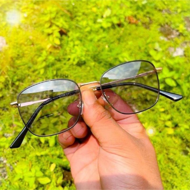 Pochromic Anti Radiation Eye Glasses Women Men Square Eyeglasses Anti Blue Light Eyewear Sunglasses