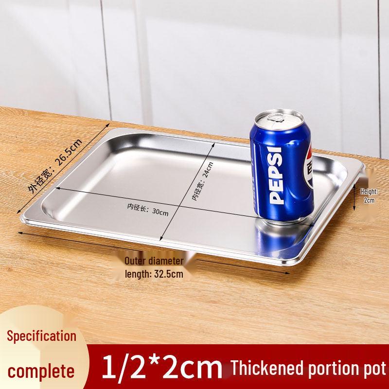 

Stainless Steel Rectangular Food Pan