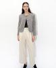 DAMAGE MNEMONIC 2 Pintuck Cream Pants_2 Pin Tuck Cream Pants