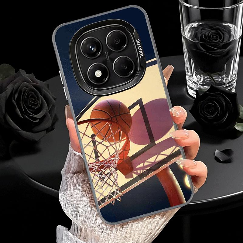 Basketball Basket Sports Soft Phone Case for Samsung Galaxy S24 S25 FE S26 Edge S23 Ultra S22 Plus S21 + Shockproof Cover Back S