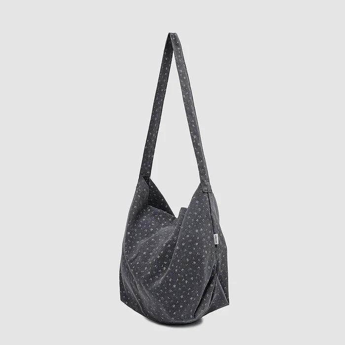 Momo Eco Bag_Flower Charcoal