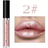 QICIY Color-Changing Lip Gloss & Liquid Eyeshadow Set: Dynamic Dragon Sparkle, 6 Shades.