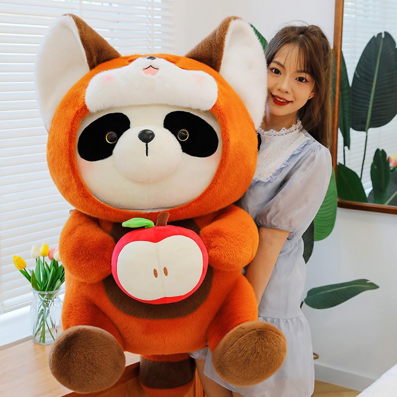 Stuffed Plush Panda Animal With Soft Pp Cotton Filling Children Collectors And