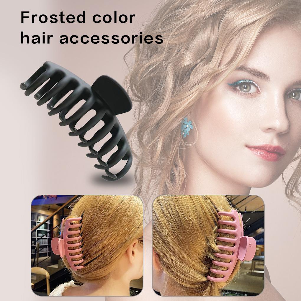 HOT Temperament Plate Hair Clip Large Bath Big Hairpin Clip Female