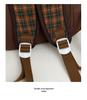 Mori Style Plaid Tweed Backpack: Versatile, Large-Capacity School Bag for Junior High Students