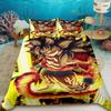 Goku Dragon Ball Duvet Cover Set Cartoon Bedding Set with 1/2 Pillowcase Double Queen King Size Bedroom Decor Birthday Gifts