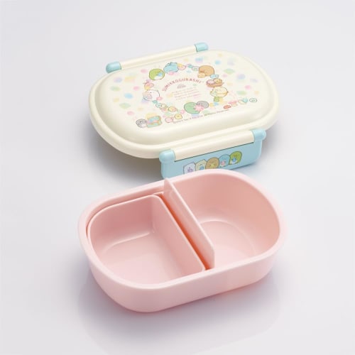 Skater Children's Lunch Box, 1 Tier, 360ml, Fluffy Dome Shape, Sumikko Gurashi, Mole House, Antibacterial, For Children, Made in Japan QAF2BAAG-A