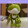 Adorable Soft Plush Frog Stuffed Animal Toy Ideal For Kids Bedtime Cuddly Pillow
