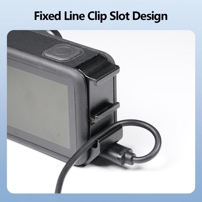 Durability Side Cover Battery Replacement Cover For Action Camera Featuring High Strength Aluminum Construction