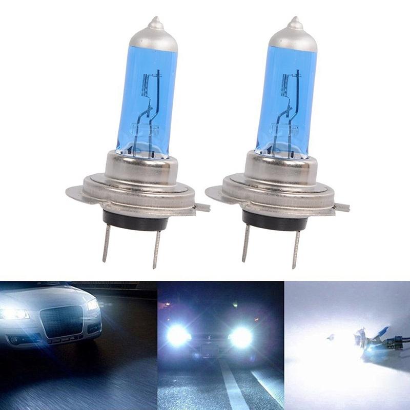 H7 6000K Xenonové plynové halogenové světlomety Žárovky bílého světla 55W 12V