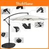 Outdoor Banana Umbrella Accessories Set With Abs Material For Garden Patio Use