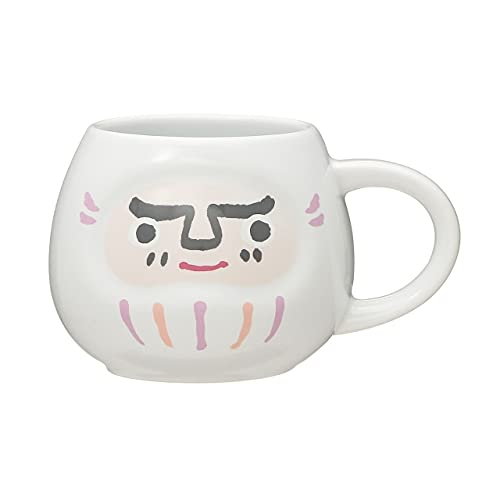 Starbucks 2021 Daruma Mug, White, 237ml, Starbucks Tumbler/Mug