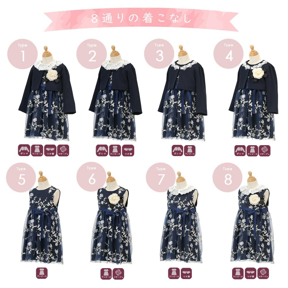Lace Dress [RIO] (Sax, 120cm)
