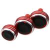 Car AC Knob for Nissan Versa Note March Micra Cube Almera Latio Sunny Air Conditioning Heat Control Switch Knobs Accessories Heat Shields 2
