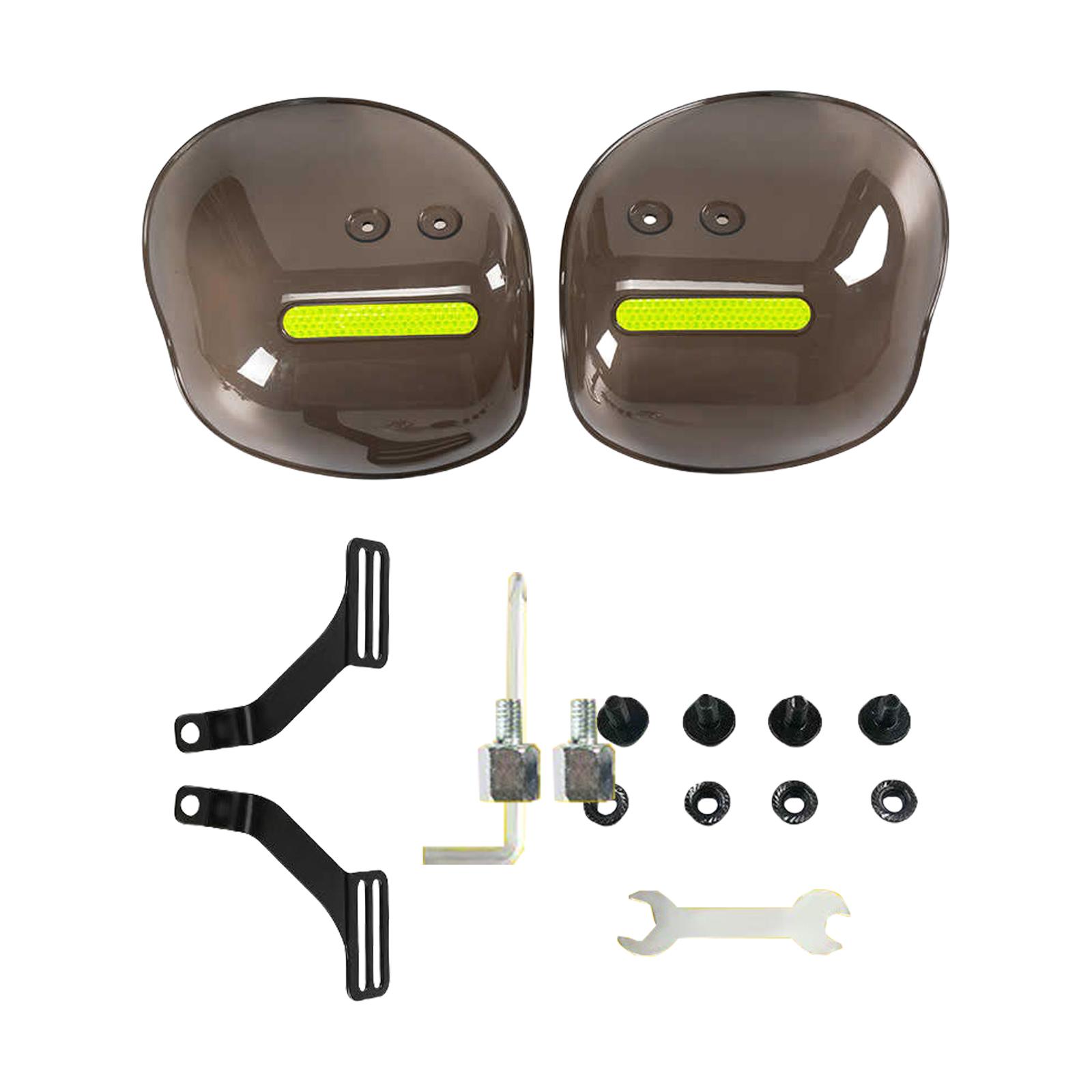 

Ветрозащитные мотоциклетные щитки для рук, протекторы, дефлекторы, устойчивые к погодным условиям, высокопрочные, с надежным креплением для мотоциклистов B