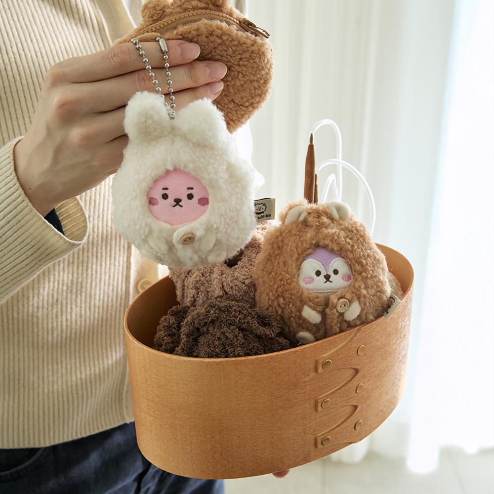 BT21 COOKY Plush Doll Keyring - Made by RJ