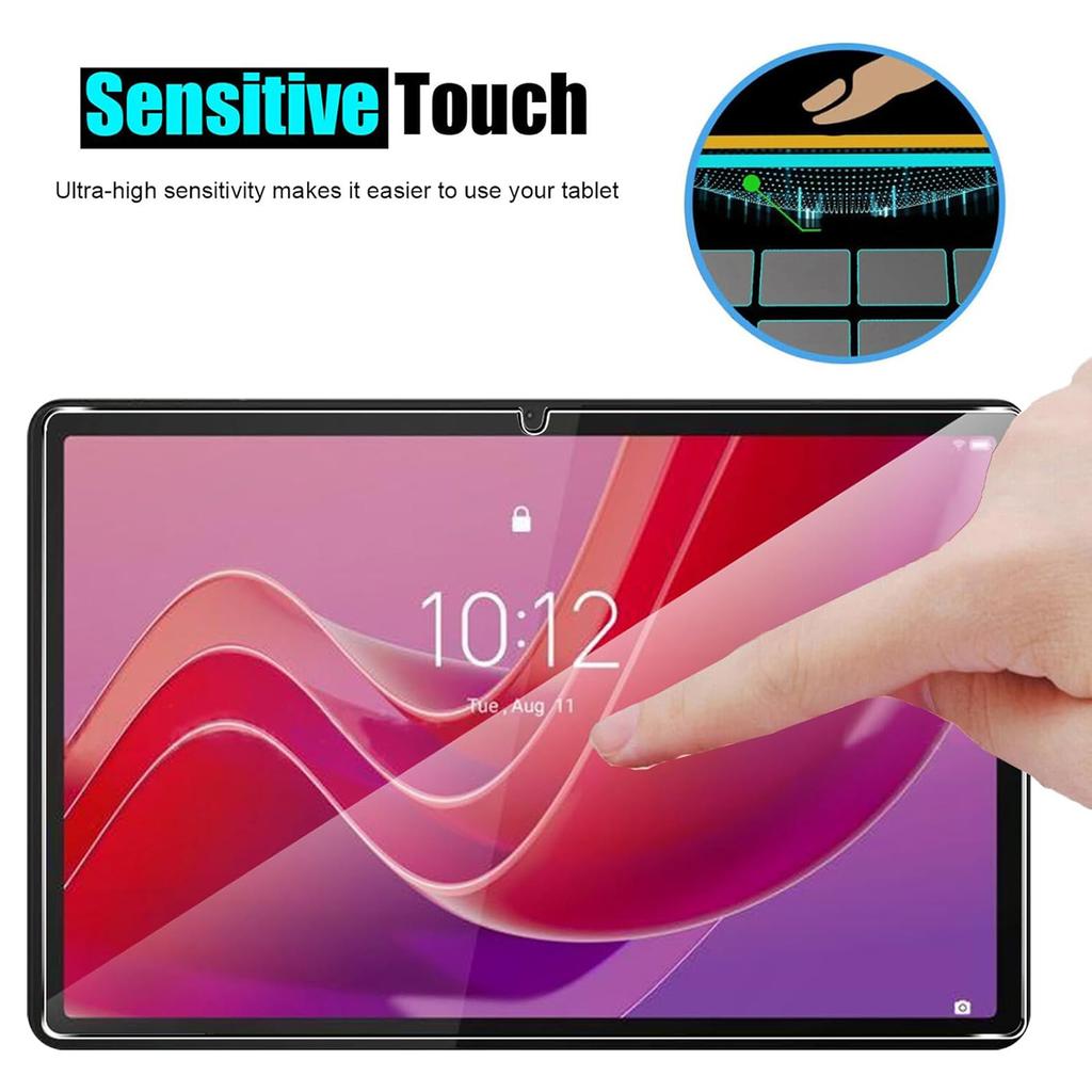 2Pcs For Lenovo Tab M11/Xiaoxin Pad 11 2024 Screen Protector Tempered Glass 2.5D Tablet Screen Film