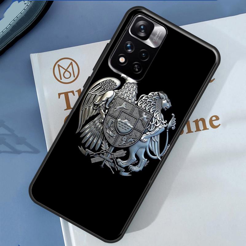

Russian coat of arms Flag Case For Xiaomi Redmi Note 13 12 11 9 10 14 Pro 9S 10S 11S 12S Redmi 14C 10C 12C 13C Cover Redmi Note 13ProPlus