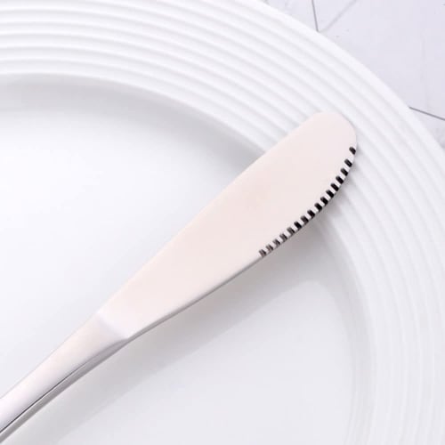 Buyer Star Children's Stainless Steel Cutlery Set, 3-Piece Set, Includes Knife, Fork, and Spoon, Dishwasher Safe, Silver