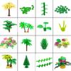 City Friend Accessories MOC Building Blocks Plant Bush Tree Flower Grass DIY House Parts Creative Bricks 3471 30176 32607 Toys