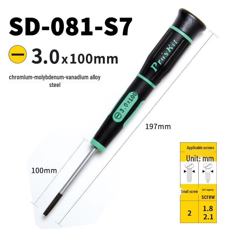 Pro'sKit Precision Screwdriver for Eyeglasses, Watches, and Mobiles