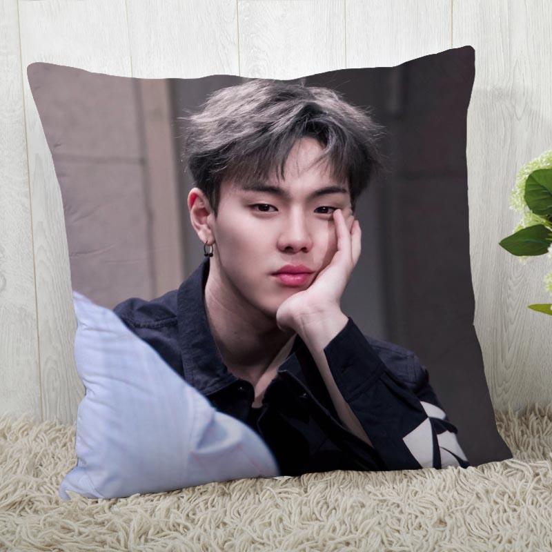 Monsta X Shownu Pillow Cover Customize Pillowcase Modern Home Decorative Pillow Case For Living Room