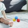 3Pcs Wooden Bocce Balls Tossing Parent Child Interaction 4.5cm Family Game for