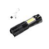 Camping Flashlight Rechargeable Torch Rustproof Long-lasting Charging Battery-operation Multipurpose Lighting Device Lamp