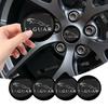 4PCS Car Wheel Center Hub Caps Cover Sticker Logo Decals For Jaguar XF XJ-S XJ-6 X-Type XE S-Type F-PACE F-Type XK8 XK XKR XFR SS2