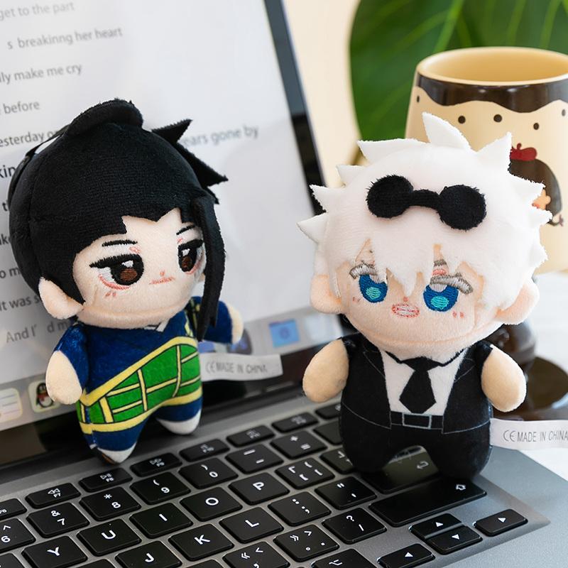Jujutsu Kaisen Anime Plush Pendant Kawaii Cotton Doll Bag Decor Geto Suguru Nanami Kento Inumaki Toge Okkotsu Yuta Fan Gifts