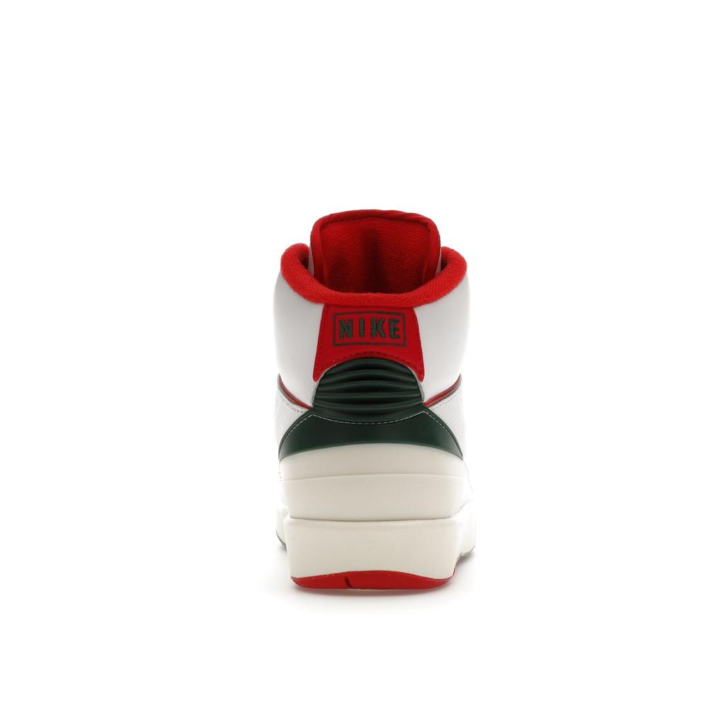Air Jordan 2 Retro GS White Red Green DQ8562-101