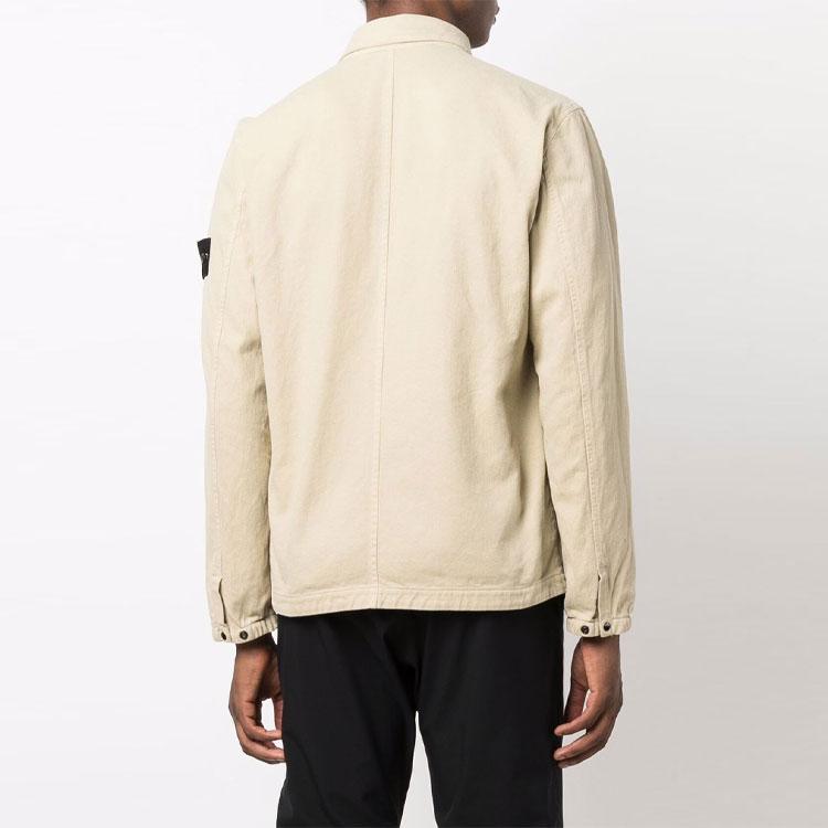 STONE ISLAND FW21 Jackets & Coats Men's Light Yellow 751510704-V0091