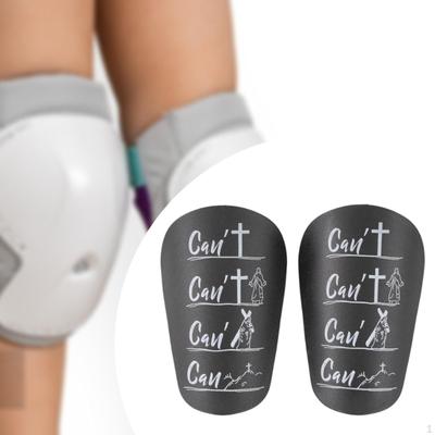2 Pack Mini Shin Guards for Soccer, Miniature Guard Protector, Compact Guards,