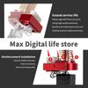 Flashforge Adventurer 5M/5M Pro için Nozul Kiti Yükseltme Hotend Baskı Kafası Hızlı Çıkarılabilir Nozul Sert Çelik Pirinç Nozul Kiti